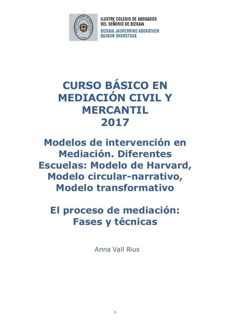 Manual de Mediación Civil y Mercantil: Construyendo diálogos para gestionar conflictos